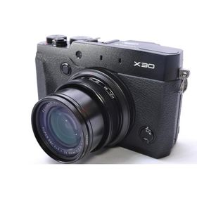 【中古】【1ヶ月保証】 富士フイルム FUJIFILM X30 プレミアムコンパクトデジタルカメラ ブラック SDカード付き
