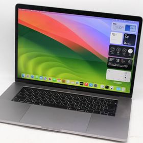 送料無料 あす楽対応 即日発送 中古良品 2K対応 15.4インチ Apple MacBook Pro A1990 Mid-2018 (Touch Bar) グレー macOS 14 Sonoma(正規版Windows11追加可能) 八世代Core i7-8850H 16GB NVMe式512GB-SSD Radeon Pro 560X カメラ 無線 ノートパソコン 中古パソコン 中古PC