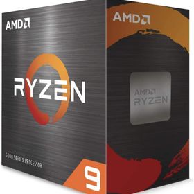 AMD Ryzen 9 5900X cooler なし 3.7GHz 12コア / 24スレッド 70MB 105W 100-100000061WOF 三年保証 [並行輸入品]