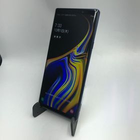 〔中古〕Galaxy Note9 SCV40SLA オーシャンブルー au対応端末(中古保証1ヶ月間)