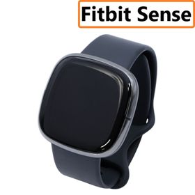 [中古] Fitbit Sense Alexa搭載/GPS搭載 スマートウォッチ Carbon/Graphite カーボン/グラファイト [可(C)]