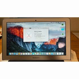 マック(Mac (Apple))のMacbook air 2015（11inch）(ノートPC)