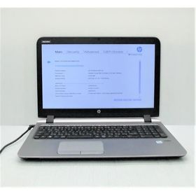 中古 ノートパソコン HP ProBook 450 G3 N8K03AV Corei3-6100U/8GB-MEM/500GB-HDD/DVD/15.6インチ/OS無し/バッテリ消耗