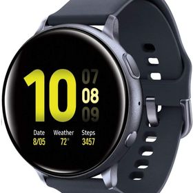 Samsung Galaxy Watch Active 2 R820 アルミニウムベゼル 44mm 黒 新品 スマートウォッチ本体 1年保証