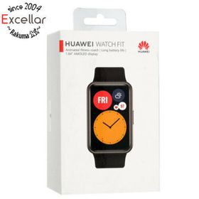 ファーウェイ(HUAWEI)のHuawei HUAWEI WATCH FIT TIA-B09BK グラファイトブラック(腕時計(デジタル))