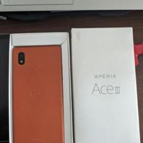 SONY Xperia ACEⅢ A203SOブリックオレンジ 本体箱付き
