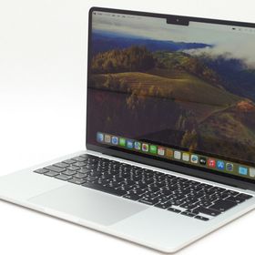 【中古】Apple MacBook Air 13インチ M2(8コアCPU/8コアGPU) 256GB シルバー MLXY3J/A