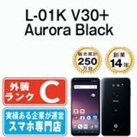 【中古】 L-01K V30+ Aurora Black l01kbk6mtm
