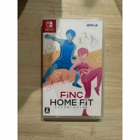 ニンテンドウ(任天堂)のFiNC HOME FiT（フィンクホームフィット）(家庭用ゲームソフト)