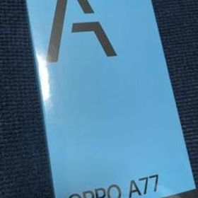 OPPO A77 ブラック 128GB 新品未開封