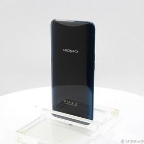 【中古】OPPO(オッポ) Find X 256GB サイレントブルー FINDXBL SIMフリー 【384-ud】