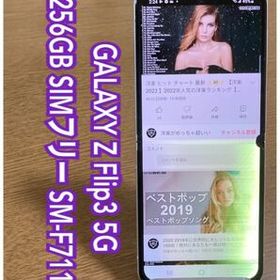 Galaxy Z Flip3 5G 海外版SIMフリー 256GB SM-F7110 （J77） 本体