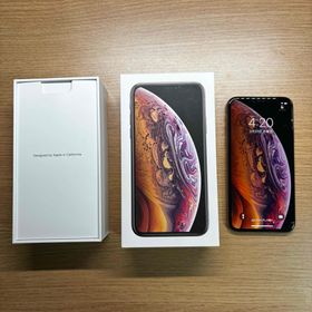 アイフォーン(iPhone)のApple iPhone XS 256GB ゴールド SIMフリー(スマートフォン本体)