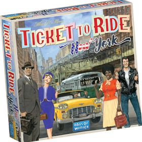 Days of Wonder DOW720060 Ticket to Ride New York, Multicolour