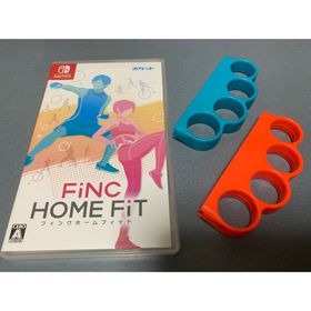 ニンテンドースイッチ(Nintendo Switch)の【グリップ付き】FiNC HOME FiT フィンクホームフィット(家庭用ゲームソフト)