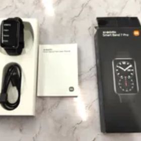 【中古】Xiaomi Smart Band 7 Pro Black 日本語対応