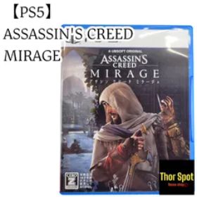 【美品】ASSASSIN'S CREED MIRAGE アサシンクリード ミラージュ PS5 ソフト Z指定 動作確認済み 早期購入特典コード使用済み