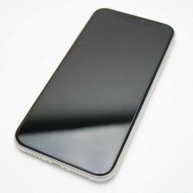 アイフォーン(iPhone)の超美品 SIMフリー iPhone 11 64GB ホワイト M666(スマートフォン本体)