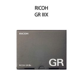 【土日祝発送】【新品 保証開始済み品】RICOH リコー コンパクトデジタルカメラ GR IIIX 高解像・高コントラスト GRレンズ ブラック