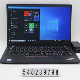 Lenovo ThinkPad X1 Carbon 5th Gen Core i5 7200U 2.5GHz/8GB/128GB(SSD)/14W/FHD(1920x1080)/Win10 液晶シミ多数【中古】【20231101】