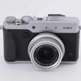FUJIFILM 富士フイルム コンパクトデジタルカメラ X30 シルバー FX-X30 S