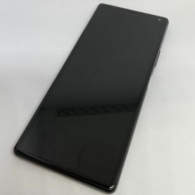 ソニー(SONY)の【良品】Xperia 8 au SIMロック解除済 SOV42 ブラック(スマートフォン本体)