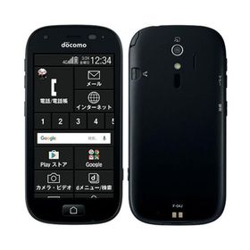 らくらくスマートフォン4 F-04J[16GB] docomo ブラック【安心 …