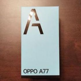 【未使用】OPPO A77 128 GB ブルー