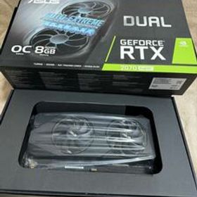 ASUS NVIDIA GeForce RTX 2070 super DUAL-RTX2070S-O8G-EVO グラフィックボード 中古 極美品