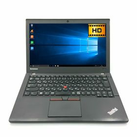 【薄型モバイル】【迷ったらコレ！】 Lenovo ThinkPad X250 第5世代 Core i3 5010U/2.10GHz 4GB HDD250GB Windows10 64bit WPSOffice 12.5インチ HD カメラ 無線LAN 中古パソコン ノートパソコン モバイルノート PC Notebook 【中古】(ノートPC)
