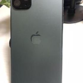 最終値下げ iPhone 11 Pro Maxミッドナイトグリーン 64 GB