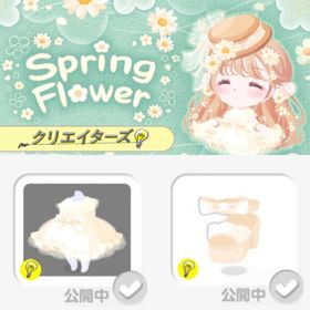 Spring Flower ファッション2点セット | ポケコロのアイテム、RMTの販売・買取一覧