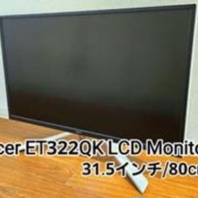 Acer4K HDR対応モニター ET322QKCbmiipzx31.5インチ