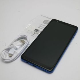 ギャラクシー(Galaxy)の超美品 SIMフリー Galaxy A7 ブルー M111(スマートフォン本体)