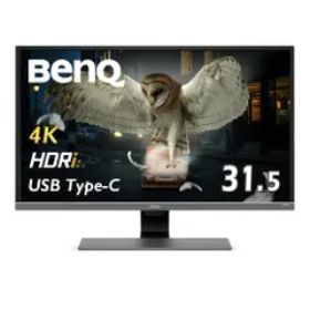 BenQ EW3270U 4K エンターテインメントモニター (31.5インチ/4K/HDR/VA/DCI-P3 95%/USB Type-C/HDMIx2/DP1.2/スピーカー/輝度自動調整機能(B.I.)搭載)