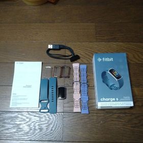 【suica対応】Fitbit Charge 5 スチールブループラチナ(腕時計(デジタル))