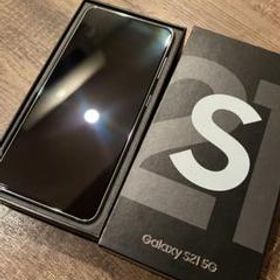 Galaxy s21 ファントムホワイト au SIMロック解除済み