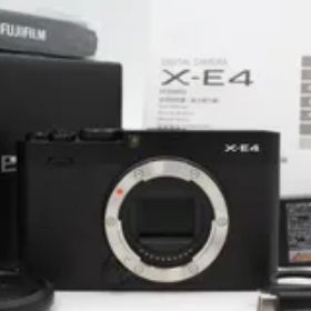 ＜＜シャッター数590回！！＞＞【新級品】FUJIFILM 富士フイルム ミラーレスデジタルカメラ X-E4 ボディ ブラック F X-E4-B #LE2024111