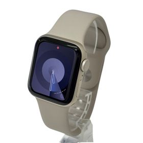 アップルウォッチ(Apple Watch)のApple Watch アップル ウォッチ SE 第二世代 40mm スターライト GPSモデル 中古 良品 充電器 バンド SE2 32403R15(その他)