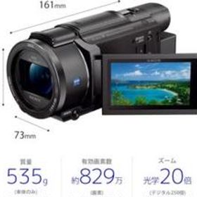新品未開封 SONY 4K ビデオカメラ Handycam FDR-AX60