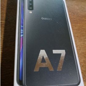 ギャラクシー(Galaxy)のSAMSUNG Galaxy A7 ブラック SM-A750C(スマートフォン本体)