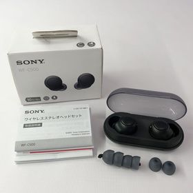 【中古】 SONY WF-C500/BZ 【ワイヤレスステレオヘッドセット Bluetooth対応】【製造番号 : 1181828】《家電・山城店》A2269
