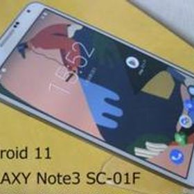 GALAXY Note3 SC-01F Android11 SIMフリー