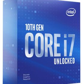 INTEL 第10世代CPU Comet Lake-S Corei7-10700KF 3.8GHz 8C/ 16TH BX8070110700KF【 BOX 】 日本正規流通品