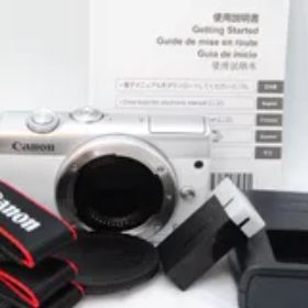 新品級 ★ Canon EOS M200 ボディー ホワイト ミラーレス一眼カメラ EOSM200WH-BODY