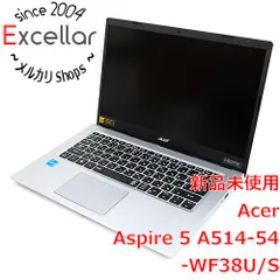 [bn:6] 【新品(開封のみ)】 ACER製 ノートPC Aspire 5 A514-54-WF38U/S