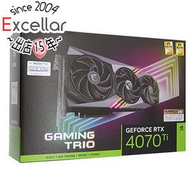 MSI製グラボ GeForce RTX 4070 Ti GAMING TRIO 12G PCIExp 12GB [管理:1000027825]