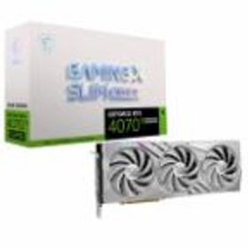 MSI GeForce RTX 4070 Ti SUPER 16G GAMING X SLIM WHITE ホワイト [グラフィックボード]