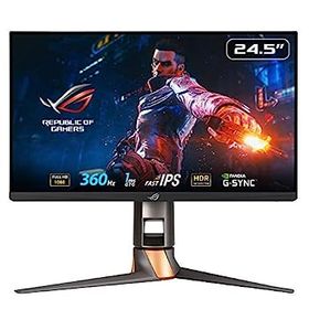 【中古】ASUS ゲーミングモニター 360Hz 24.5インチ モニター IPS FHD 1ms HDMI 2.0 DisplayPort 1.4 ヘッドホン出力 ROG SWIFT PG259QN