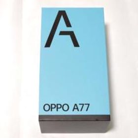 【新品‪・未使用】OPPO A77 5G ブルー 128GB 残債なし